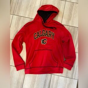 Calgary flames hoodie size medium‎
